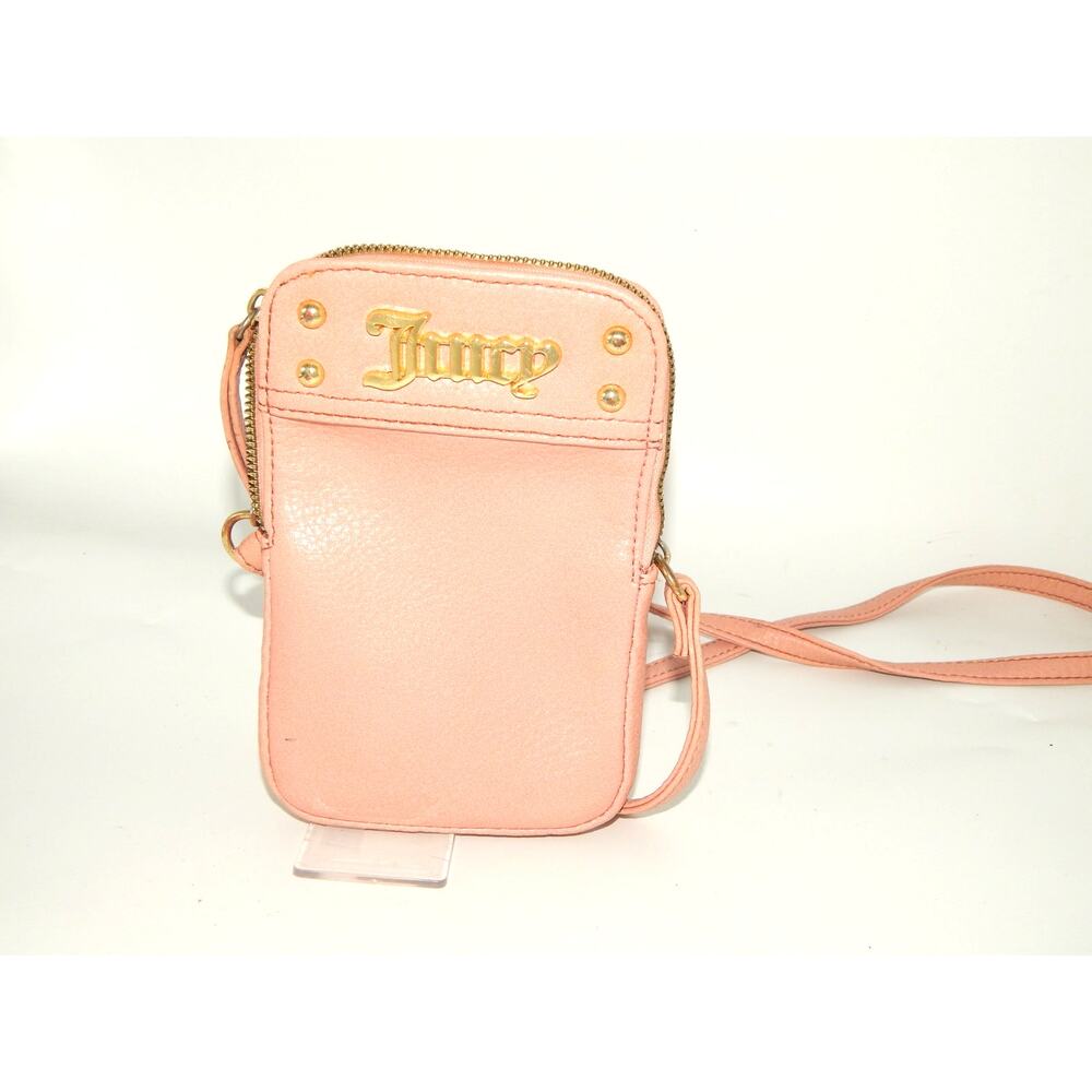 Juicy Couture Pink Mini Swing Pack w Chain Link Strap